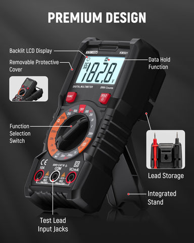 KAIWEETS KIT01 auto-off feature to conserve battery life