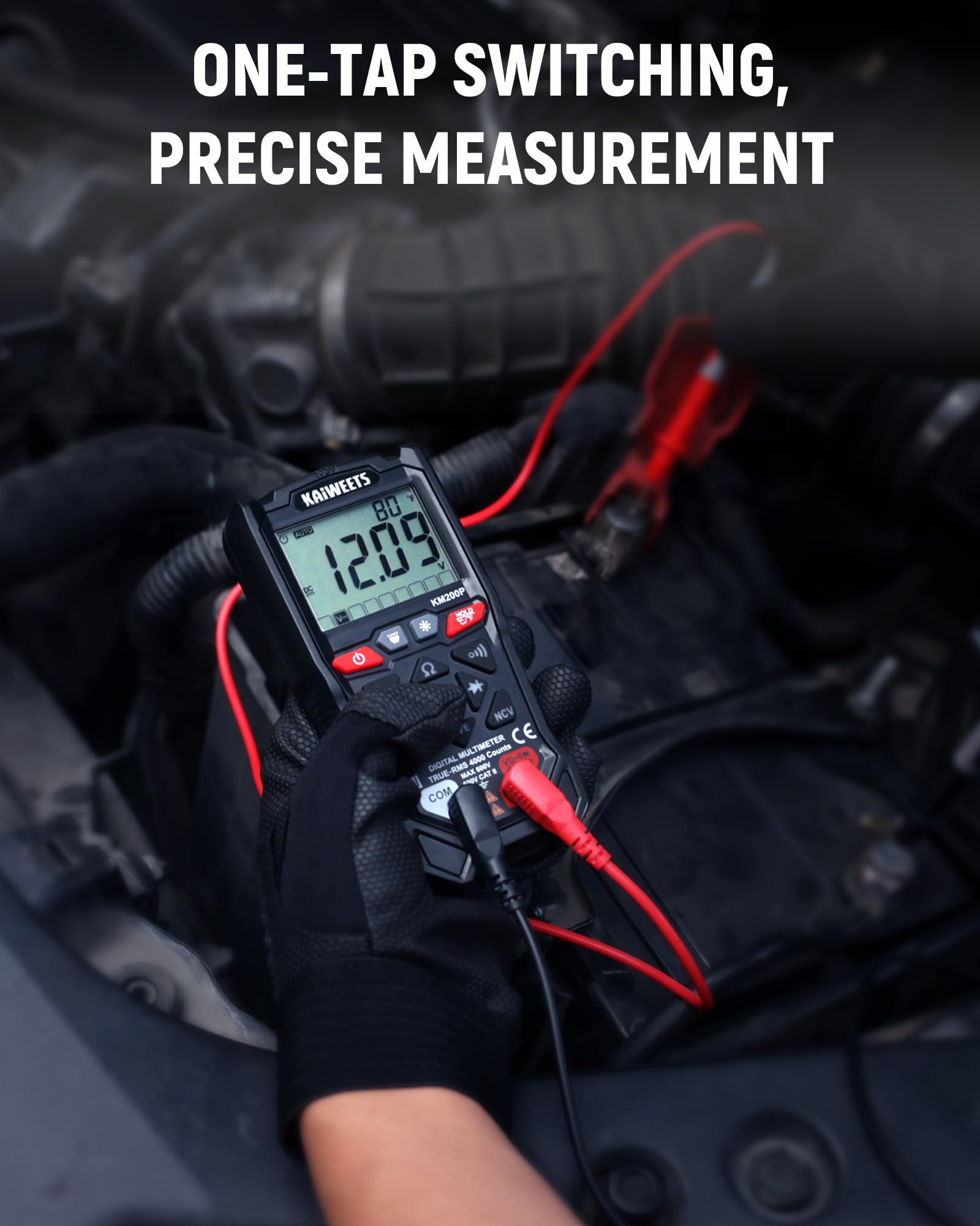 KM200P dedicated buttons showcase all-button operation