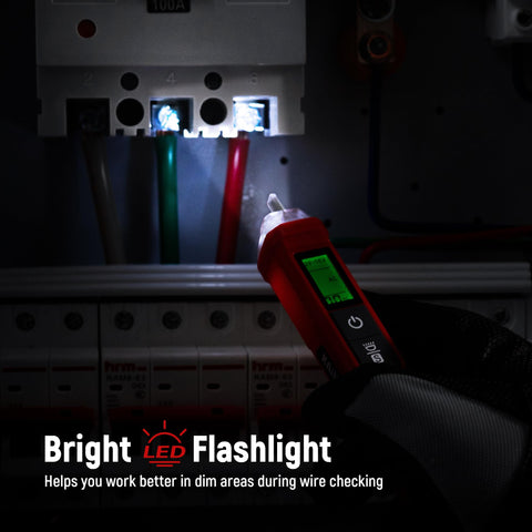 Kaiweets non-contact detection image emphasizes safe voltage sensing
