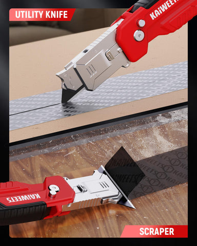 KAIWEETS pocket clip and foldable design fits in a pocket.