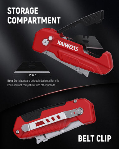 KAIWEETS three-angle locking system enables safe, precise cuts.