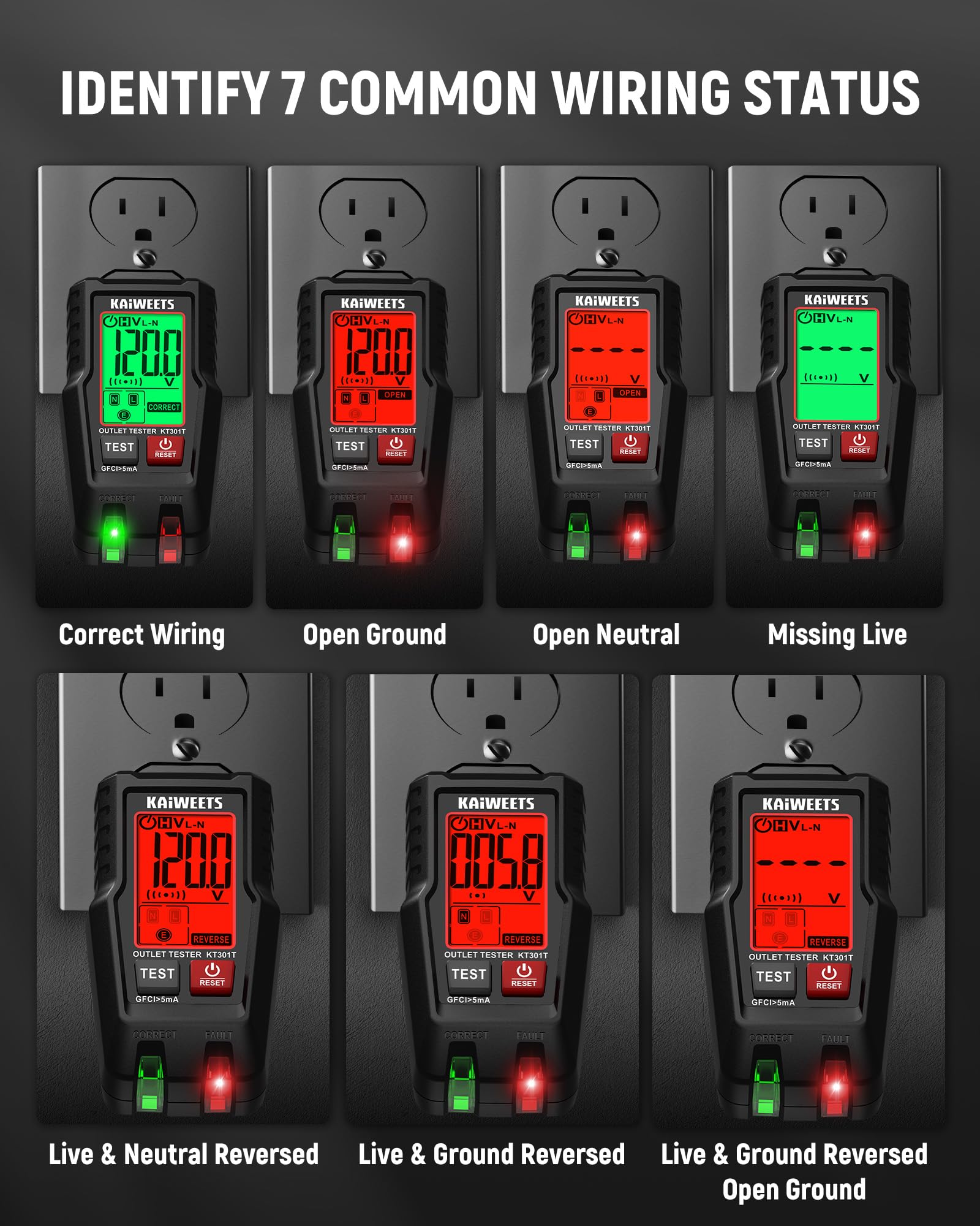 KAIWEETS 3-year warranty and reliable after-sales support
