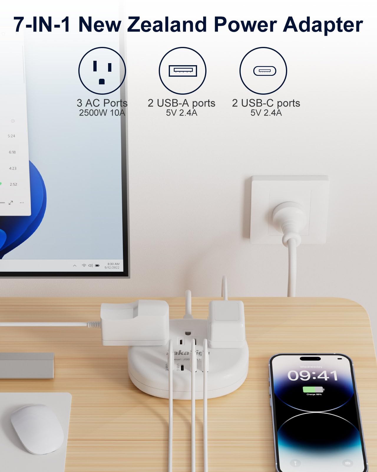 Adapter demonstrates USB detection and smart charging technology