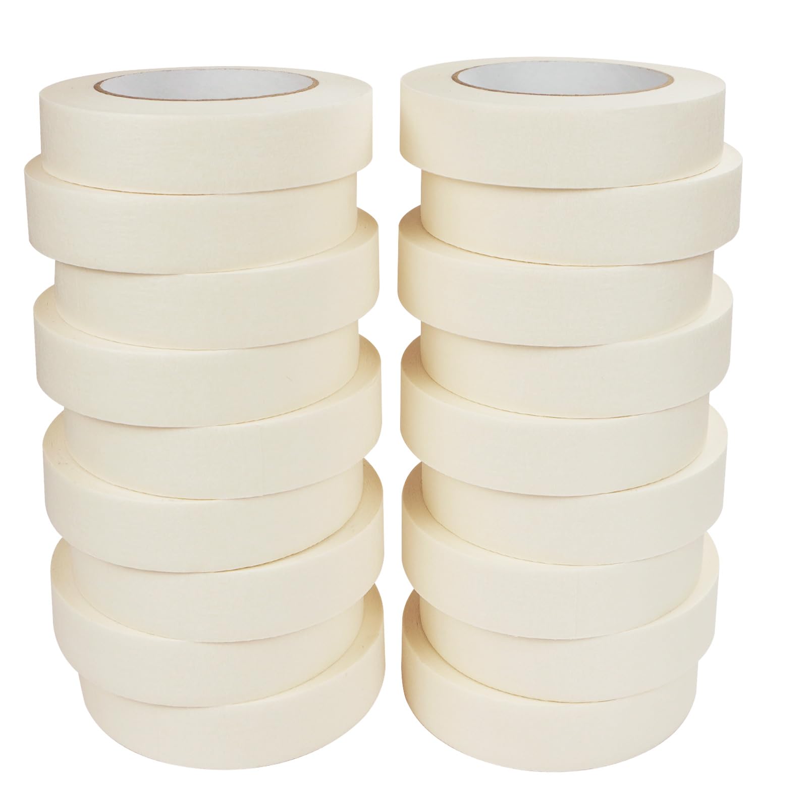 KAKAMINA masking tape 1 inch wide rolls ready for bulk painting projects