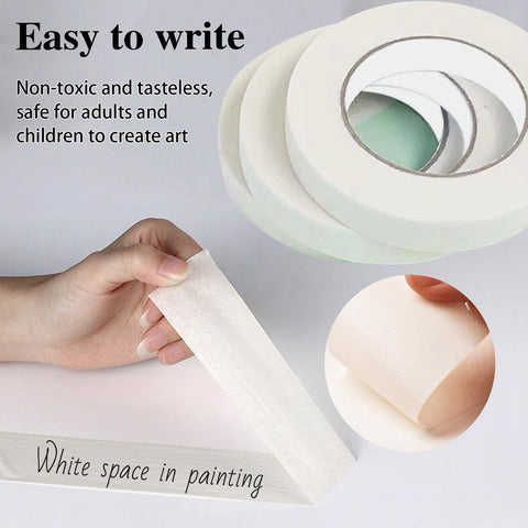 KAKAMINA masking tape bulk pack ready for large projects (990 yards total)