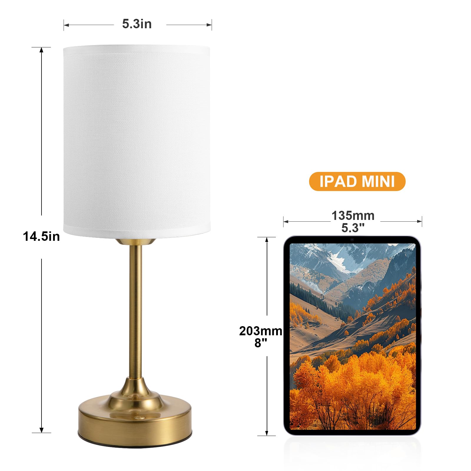 Kakanuo 4000mAh battery enables hours of cordless lighting