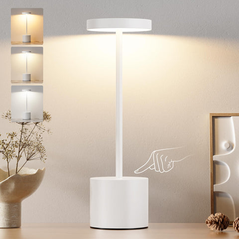 Kakanuo cordless lamp charging via USB-C for quick top-ups