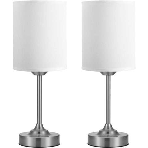 Kakanuo cordless table lamp with linen shade providing warm ambient light.