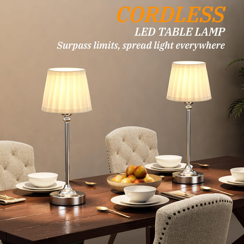 Kakanuo cordless table lamp portable design lets you move light anywhere