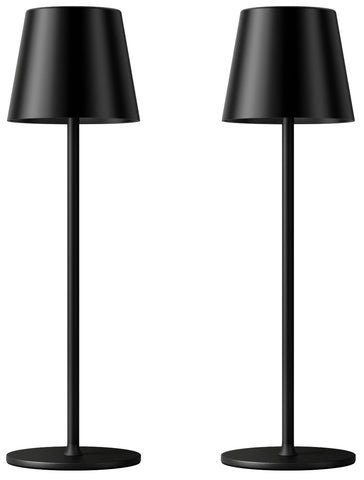 Kakanuo cordless table lamp two-pack on dining table with soft ambient glow