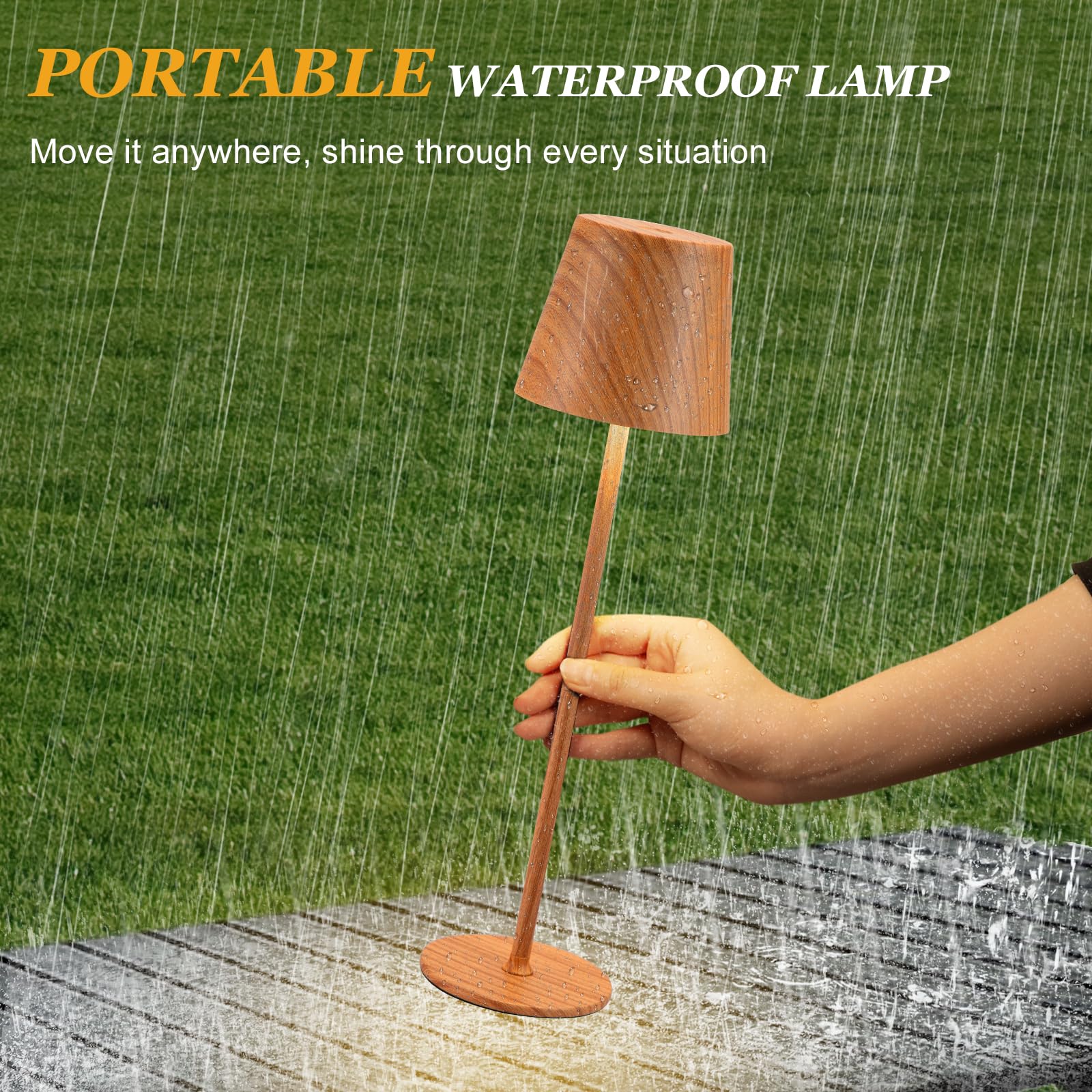Kakanuo ambient dining setup inside or outside with warm to daylight tones