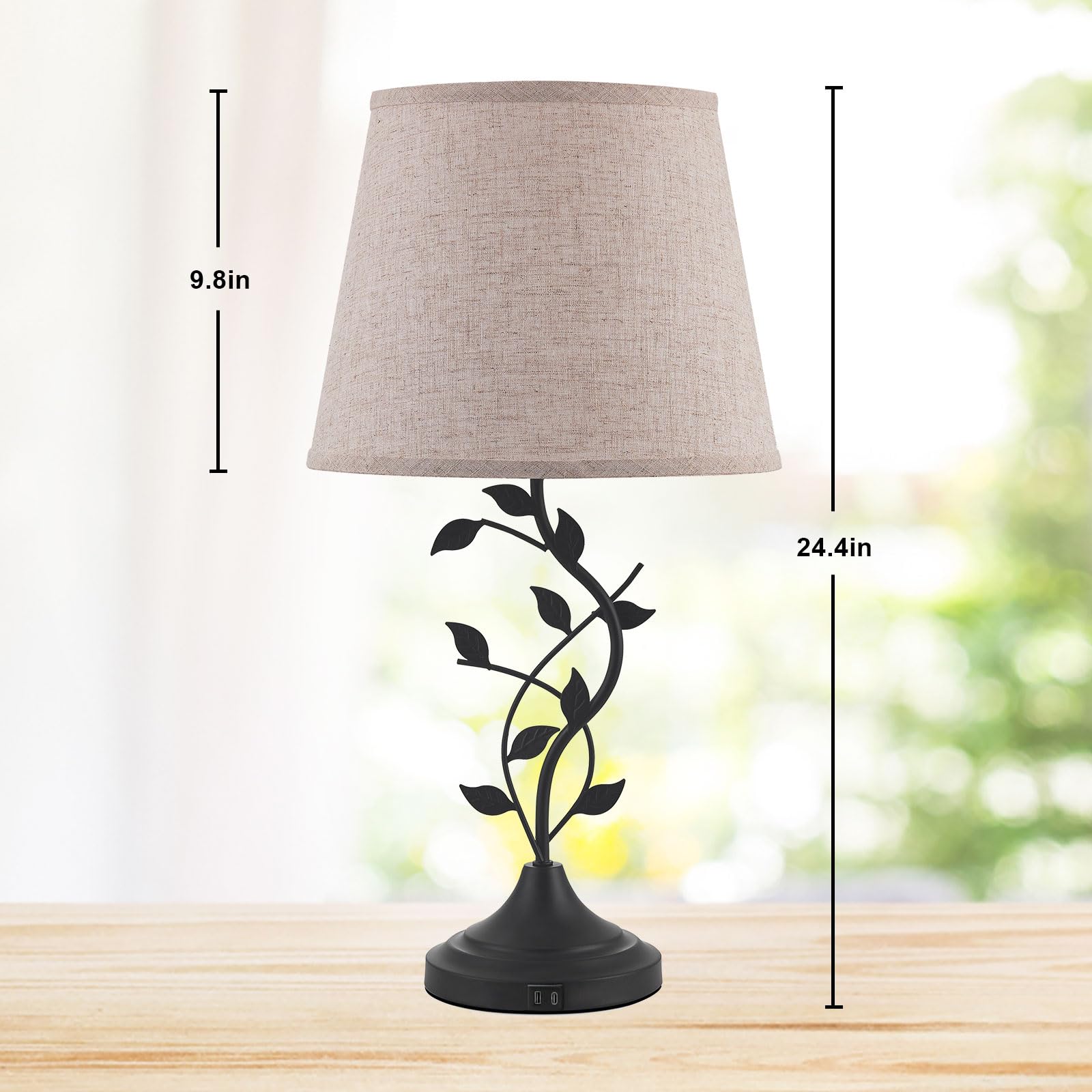 Kakanuo elegant bedside lamp decor blending retro charm with modern function