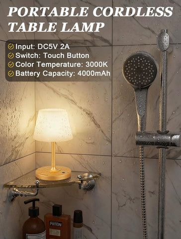 Kakanuo Gold touch dimming control with stepless brightness