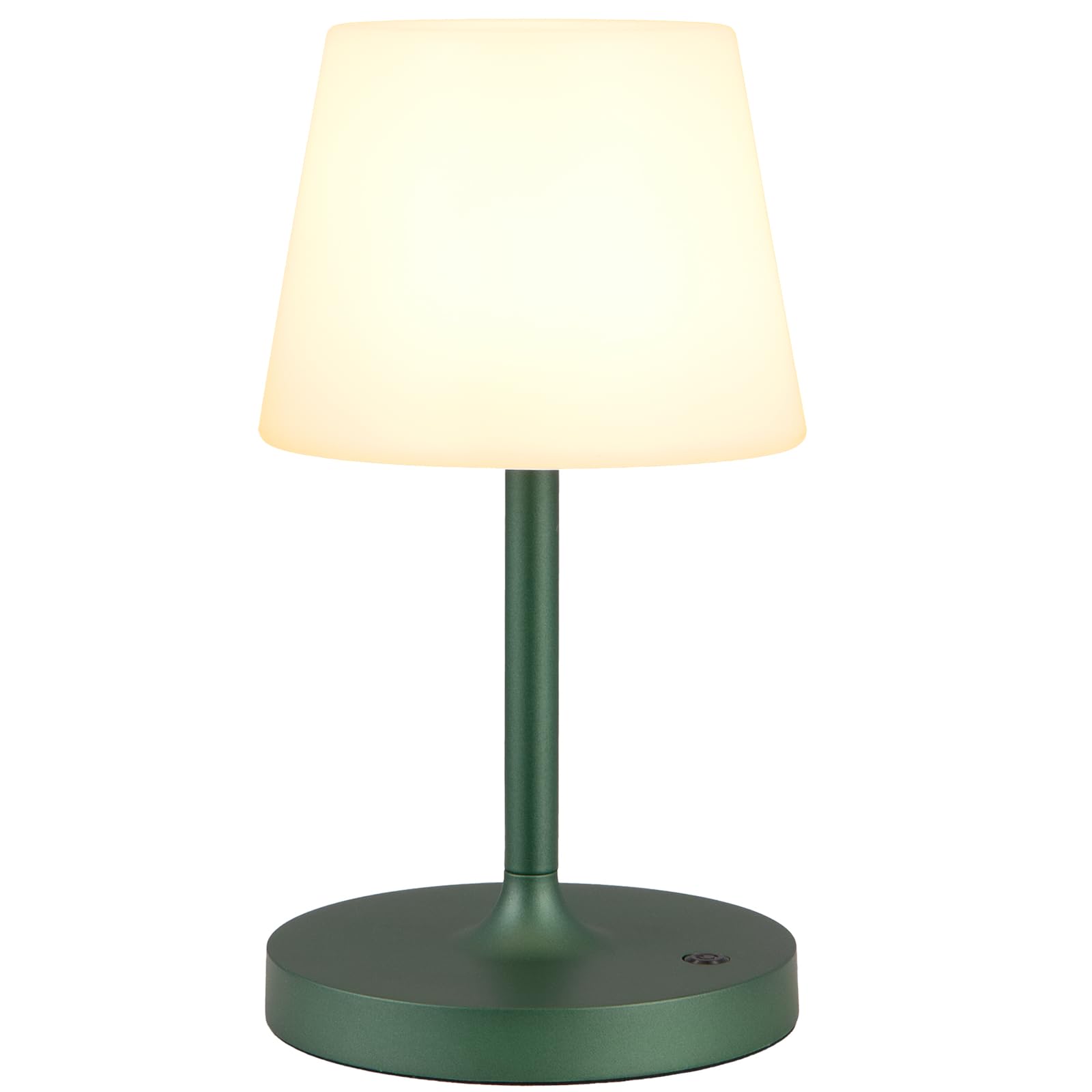 Kakanuo green modern compact lamp that complements any decor.
