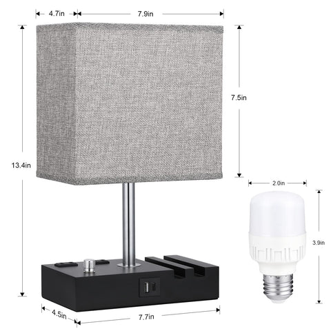 Kakanuo LED bulb included offers instant illumination.