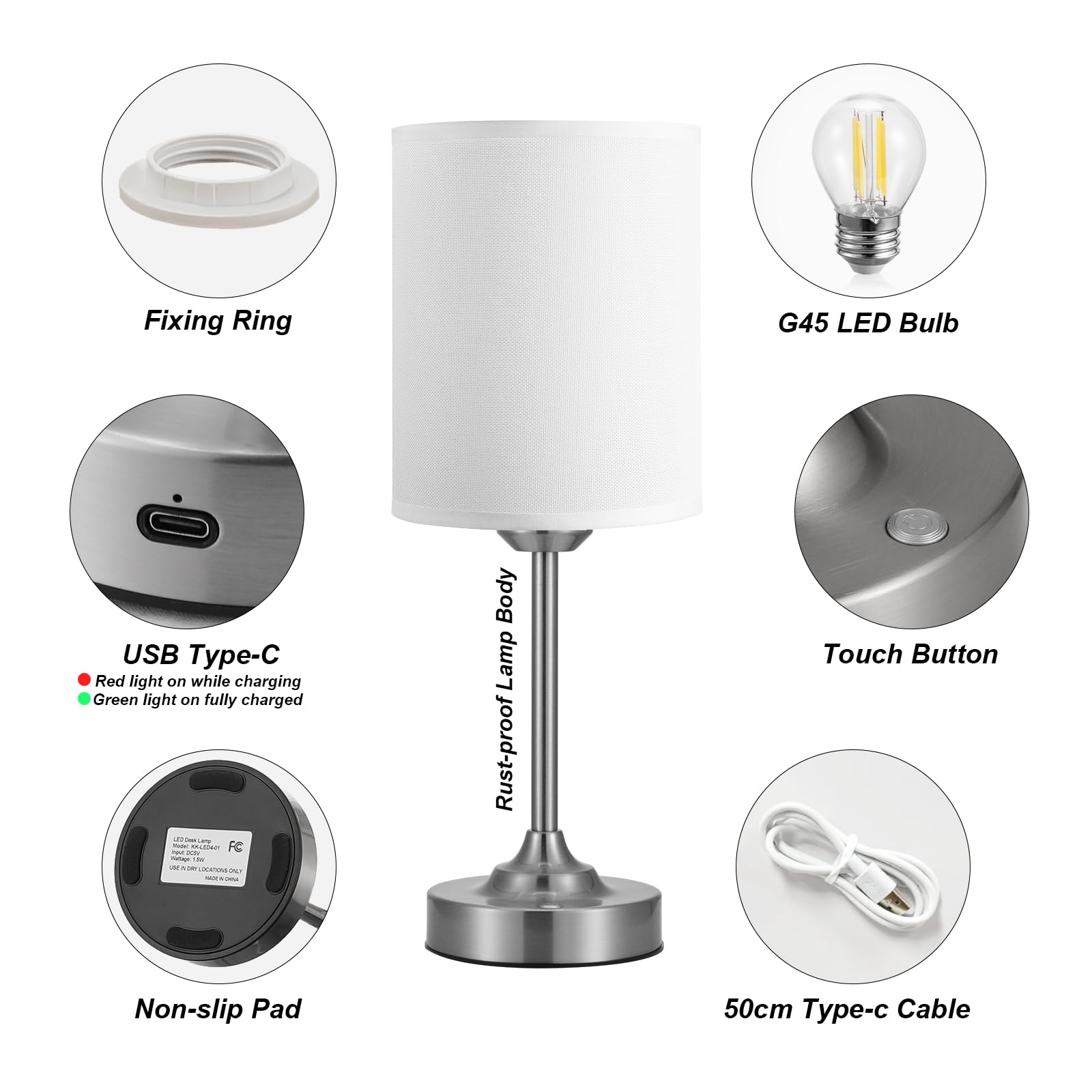 Kakanuo cordless lamp used in living room for ambient illumination