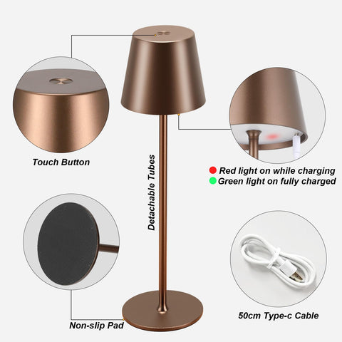 Kakanuo outdoor ready lamp with waterproof coating for patio use
