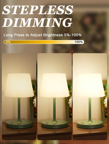 Kakanuo rechargeable lamp with 4000mAh battery for reliable lighting.
