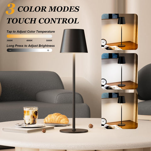 Kakanuo lamp top touch-control for easy color and brightness adjustment