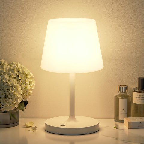Kakanuo cordless shower lamp mounted on wall for ambient bathroom lighting