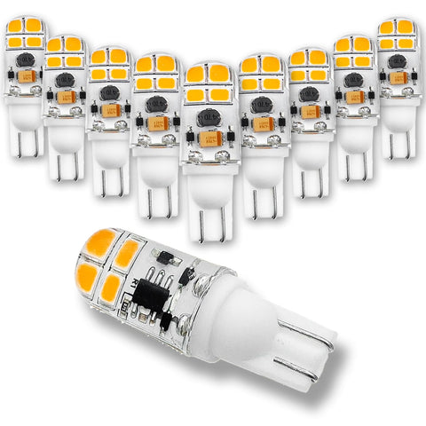 KAKEMONO T5/T10 wedge base 2W LED bulb pack for easy interior and exterior trailer lighting.