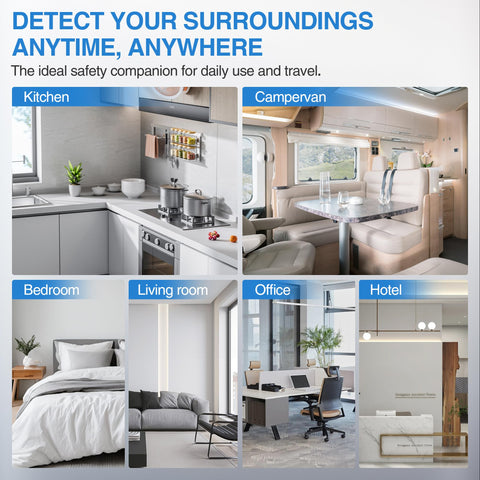 KAKIMENT energy-efficient plug-in detector with low power consumption