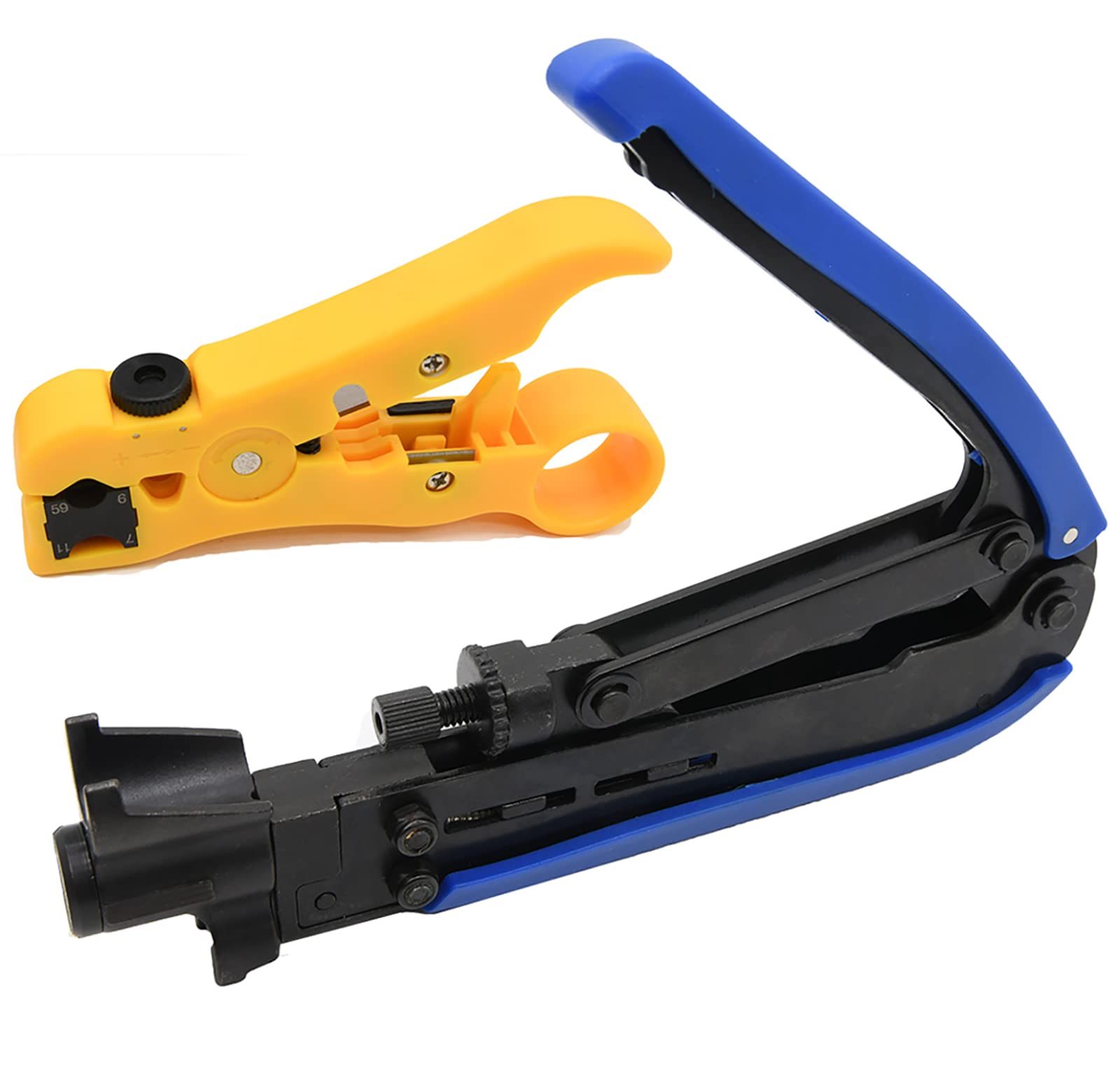 KAKO durable coax crimper metal construction built for long-term use.
