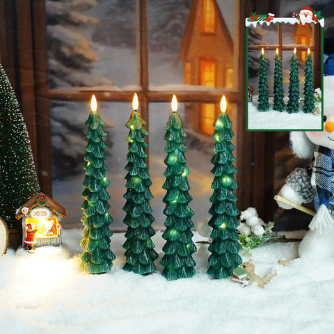 Kakoya battery-powered candles ideal for mantels and shelves without cords