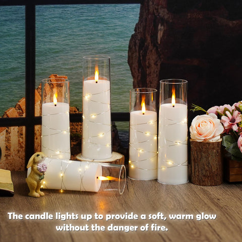 Kakoya battery-operated candles ready for quick setup