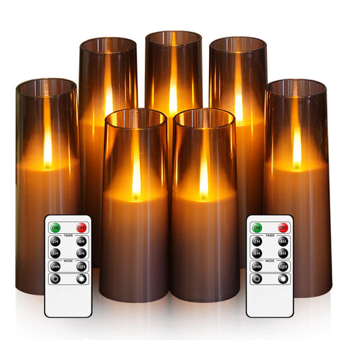 Kakoya flameless candle with realistic flame creating cozy ambience