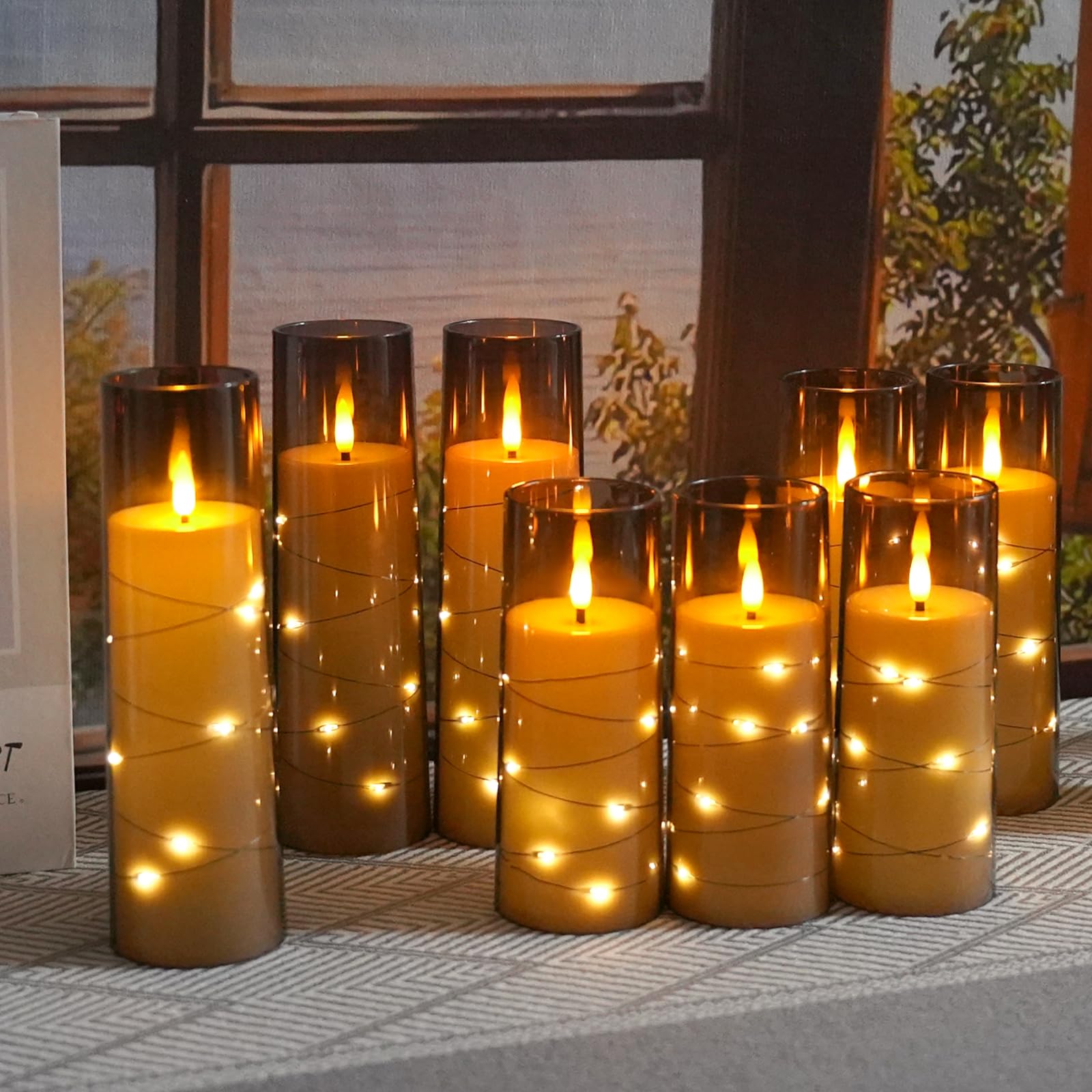 Kakoya gift-ready flameless candles suit holidays, weddings, and special occasions.