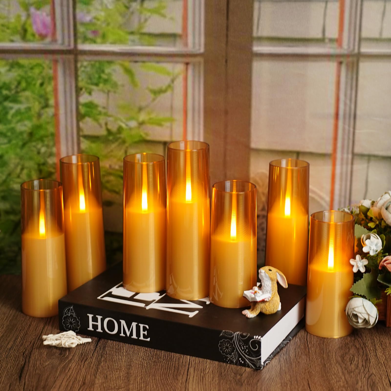 Kakoya gold candles add festive flair to holidays and events.