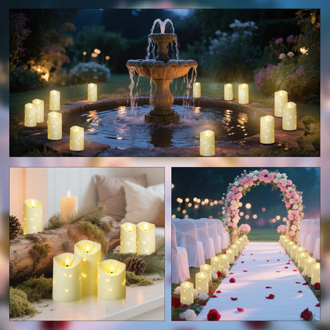 Embedded star string adds subtle twinkle to garden or balcony décor.