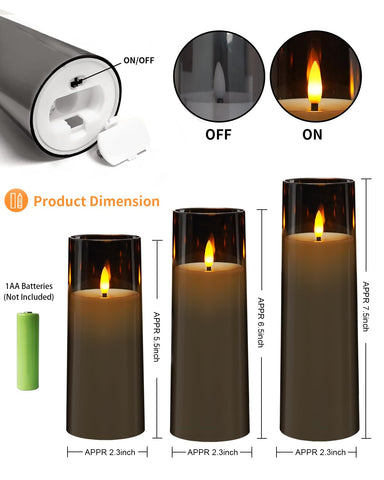 Kakoya remote control demonstrates easy on/off, brightness, and flicker adjustments.