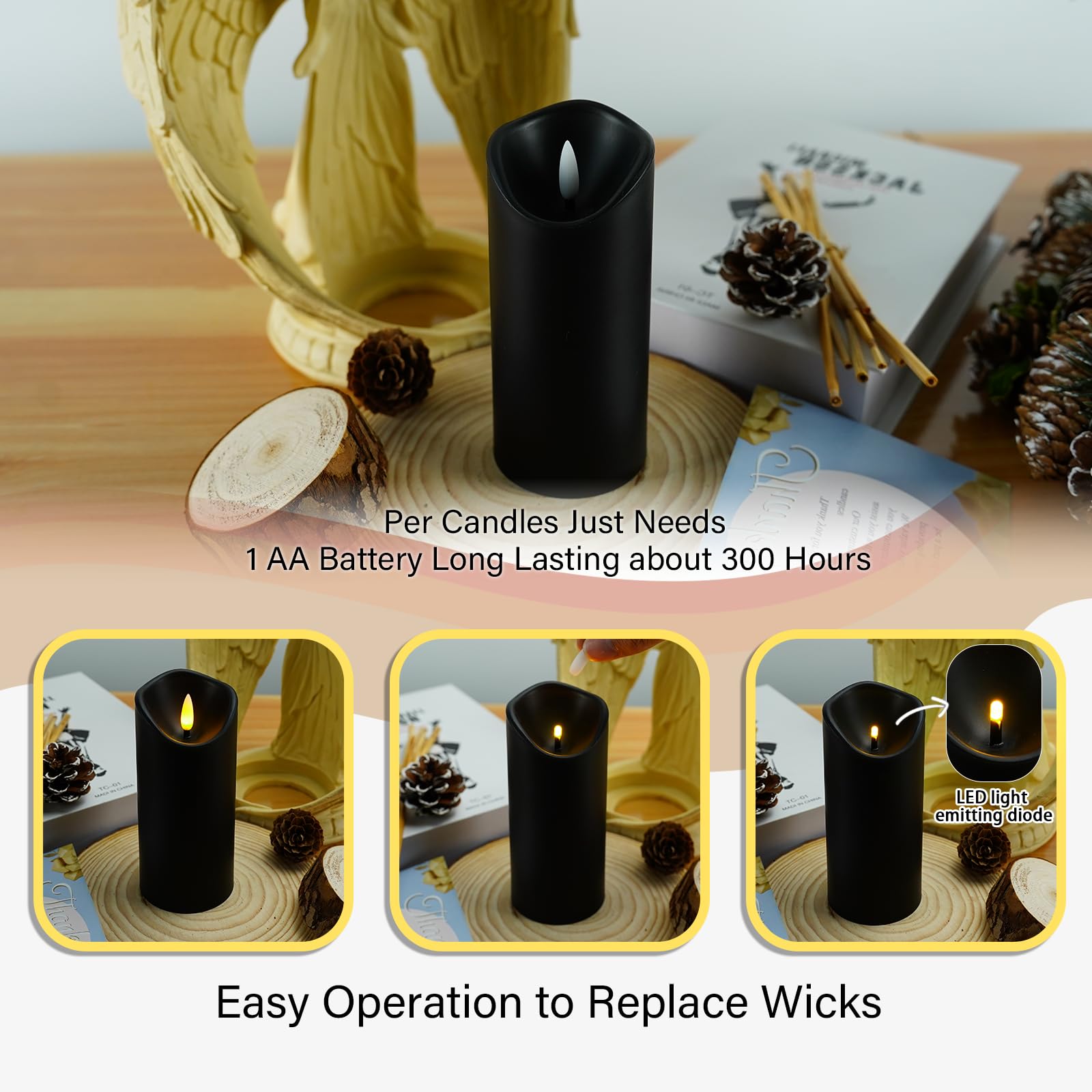 Kakoya candles are safe around children and pets for worry-free decor.