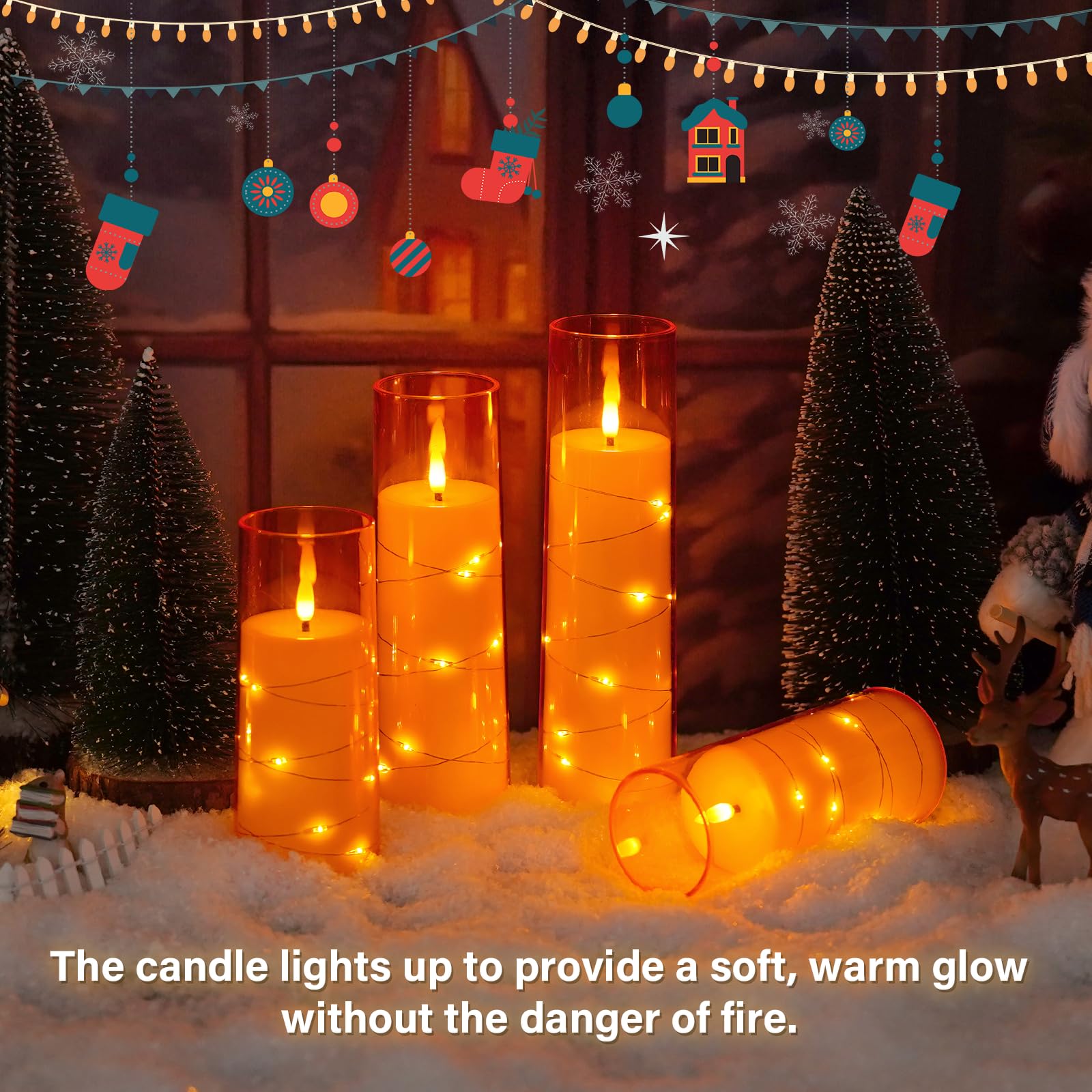 Kakoya timer-enabled LED candles simplify daily ambiance control.