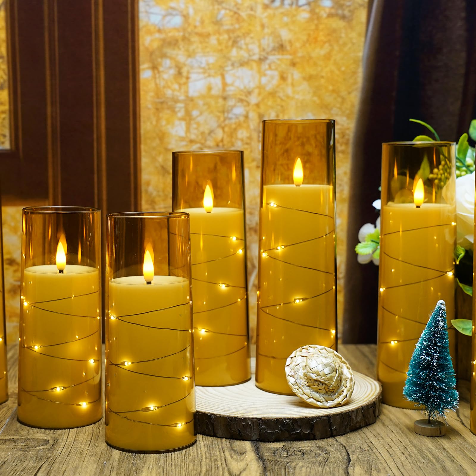 Kakoya candles feature timer function for effortless daily ambiance.