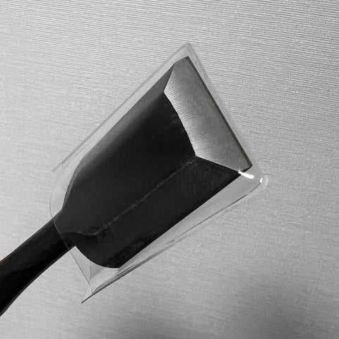 KAKURI chisel being struck with a hammer for mortising