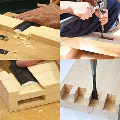 KAKURI Oire Nomi chisel with white oak handle for durable woodworking