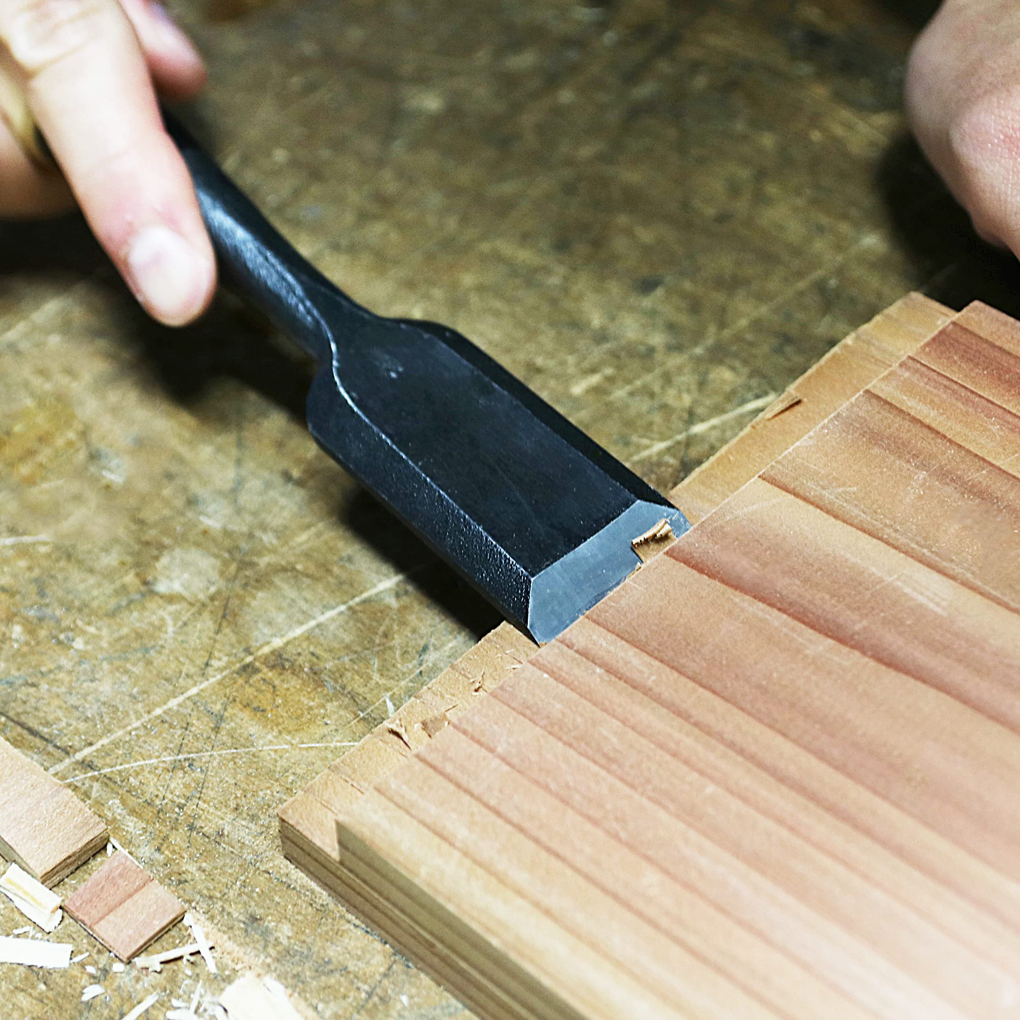 KAKURI chisel ships sharp and ready to use from skilled craftsmen.