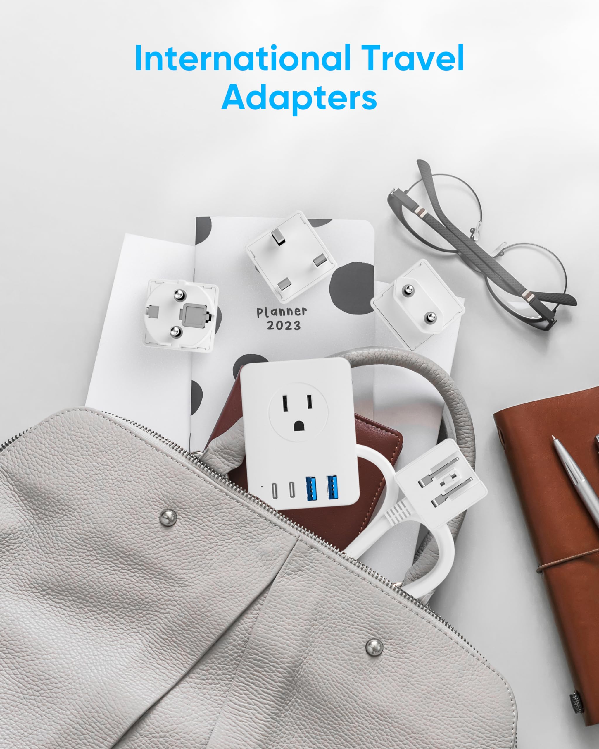 Kakyanill USB-C ports ideal for fast charging smartphones and tablets.