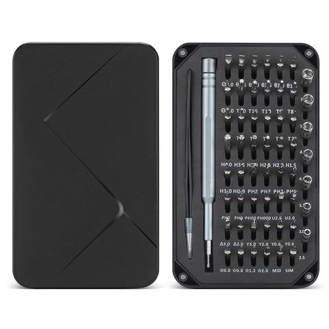 KALIACHO 58-piece set with magnetic tip and organized case.