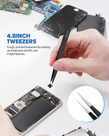 KALIACHO foam insert and magnetic case keep tools neatly stored.