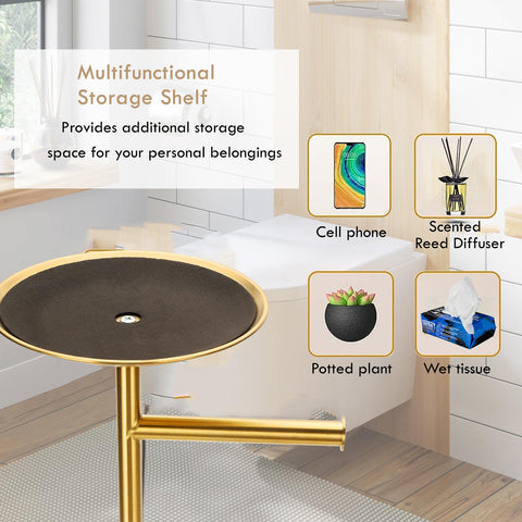 Kalitro stainless steel construction ensures durability in bathroom