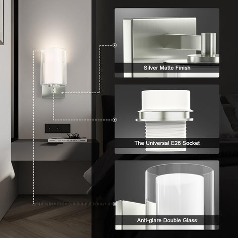 Kalium hallway and living room decorative wall light