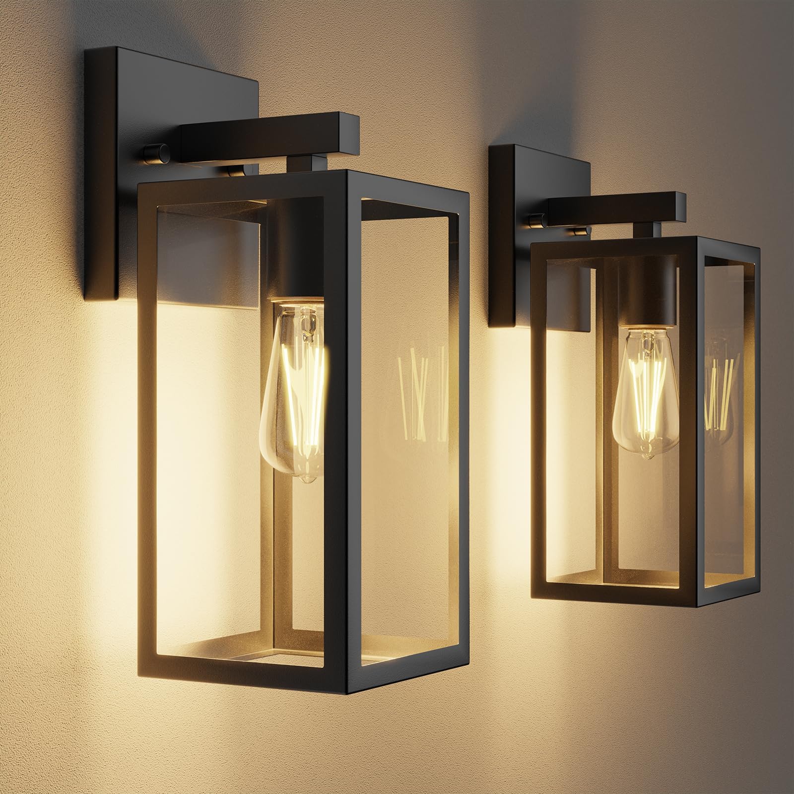 Kalium porch lights provide welcoming entryway lighting for exteriors.