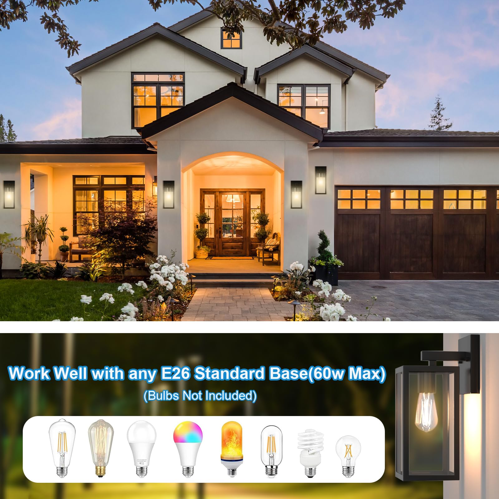 Kalium rugged weatherproof lantern endure harsh weather for year-round exterior lighting.