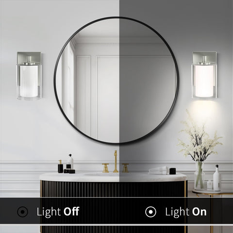 Kalium wall sconce provides soft diffusion for living room ambiance