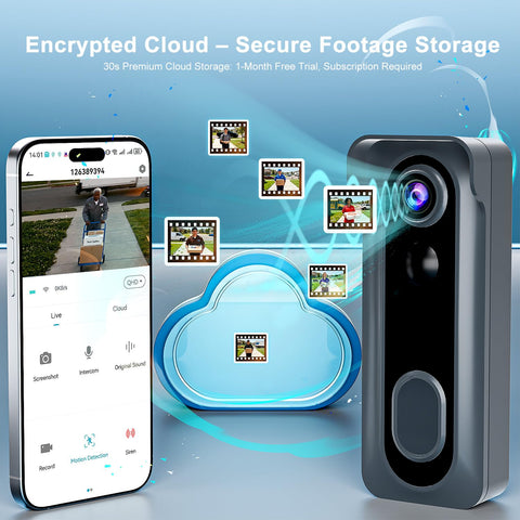 KAMEP battery-powered doorbell offers long intervals between charges