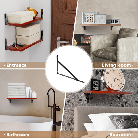 Kamiaha easy-install brackets ideal for kitchens and garages